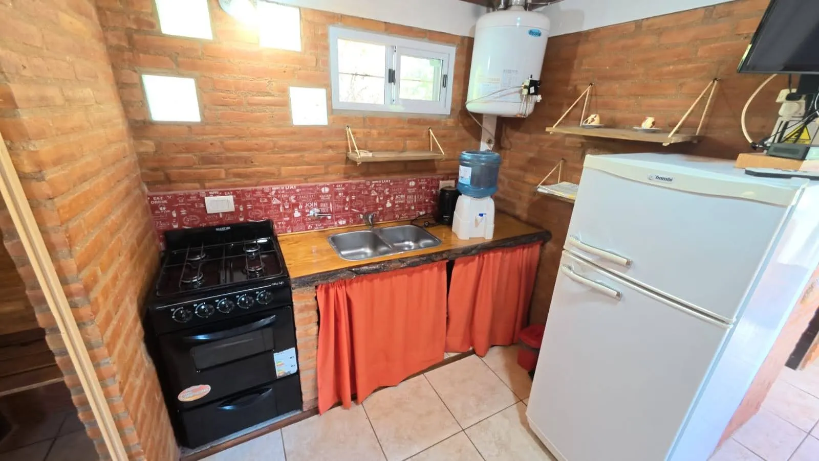 Cocina cabaña 4.